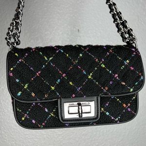 Tweed Karl Lagerfeld shoulder bag/crossbody ✨ IN GREAT CONDITION 🫶🏼